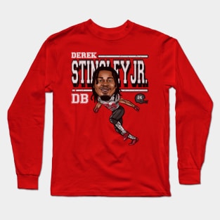 Derek Stingley Jr. Houston Cartoon Long Sleeve T-Shirt